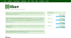 Desktop Screenshot of libav.org